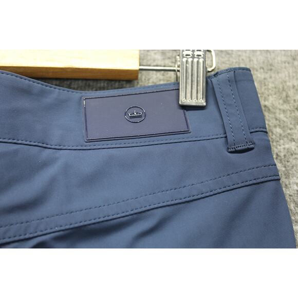 Peter Millar Pants Mens 30x30 Blue Bingham Tailored Fit Golf Tech Performance - Picture 4 of 7